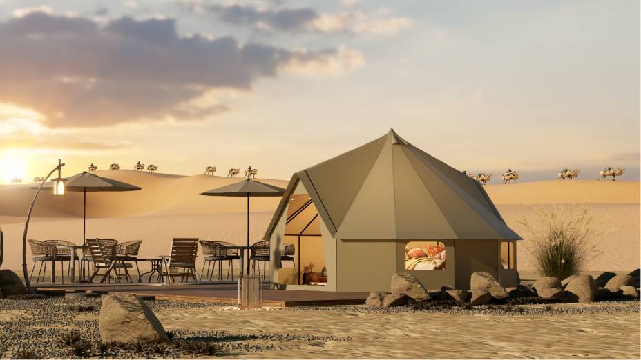 沙坡头区露营酒店帐篷厂家